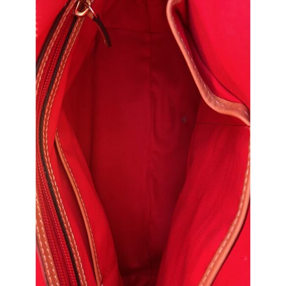 Dooney And Bourke Smooth Leather Celeste Large Satchel Gray Bag A384689 - Picture 6 of 6